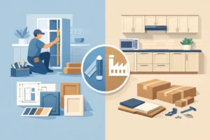Custom Cabinets Versus Stock Cabinets Compared