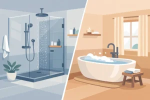 Walk In Shower Versus Tub: Which Is Right?