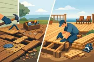Deck Repair Versus Replacement: Which Is Right?