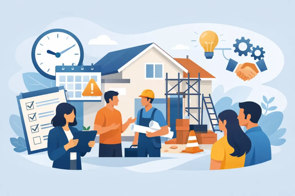 How to Prevent Contractor Delays at Home