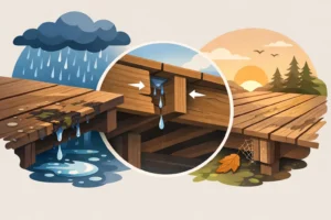 What Causes Deck Rot? Moisture, Design and Age